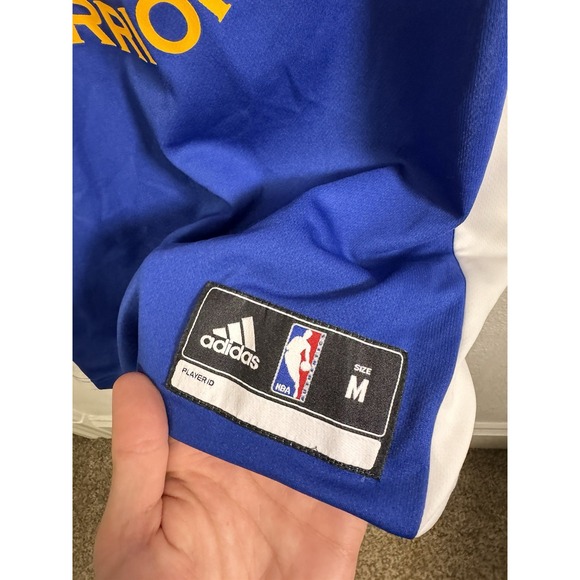 NBA Adidas Steph Curry #30 Golden State Warriors Jersey Men's Medium Blue - Picture 3 of 7